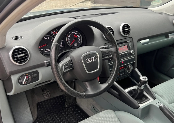 Audi A3 cena 32900 przebieg: 135000, rok produkcji 2011 z Tolkmicko małe 277